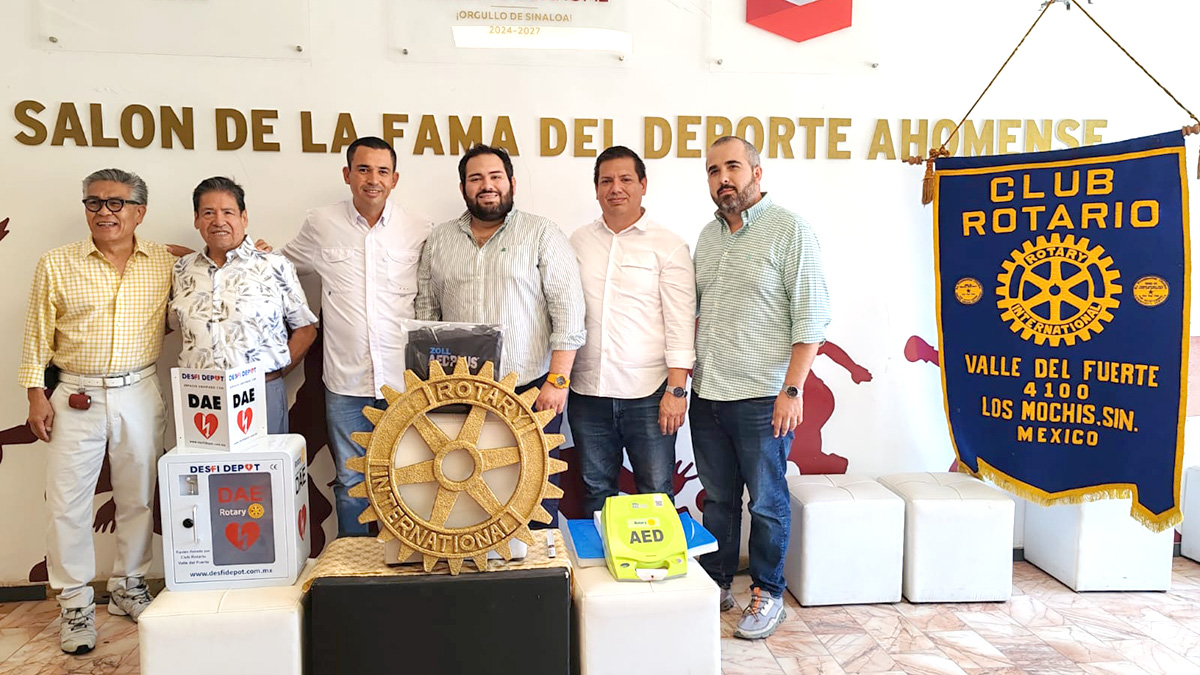EL CLUB ROTARIO VALLE DEL FUERTE SE SUMA AL APOYO AL DEPORTE