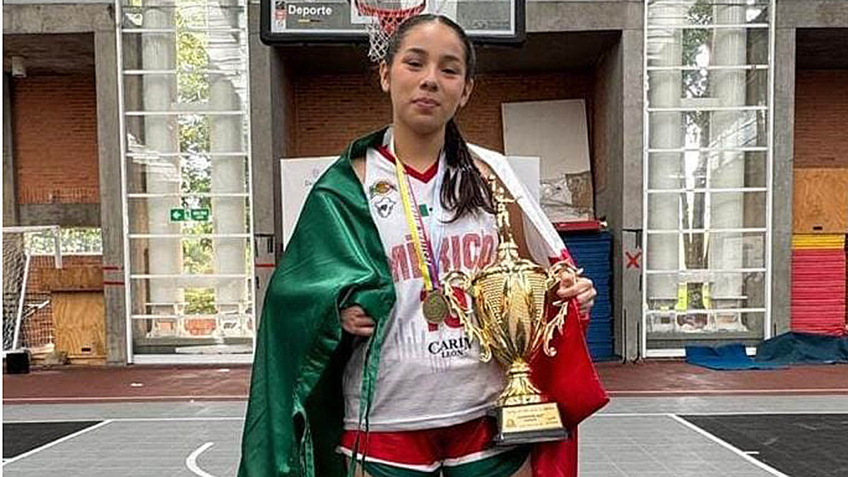 MARÍA OSORNO LE DA BRILLO AL BASQUETBOL AHOMENSE EN EL PLANO INTERNACIONAL