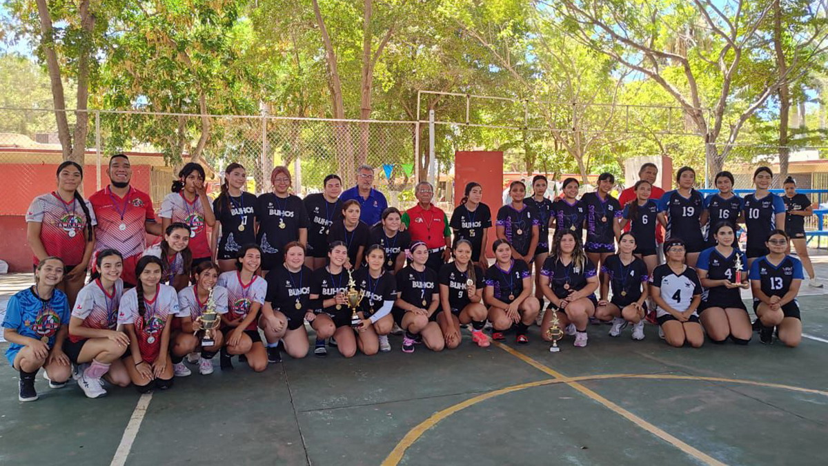 La Liga de Voleibol Mujer Sinaloense tiene a Búhos como su equipo Campeón